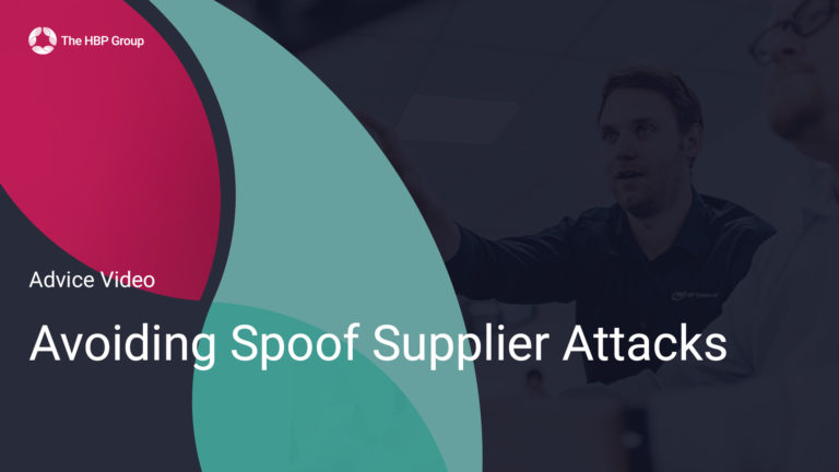 Avoiding Spoof Supplier Attacks