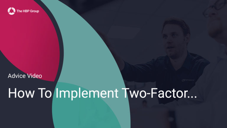 How To Implement Two Factor