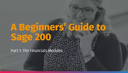 Sage 200 Beginners guide