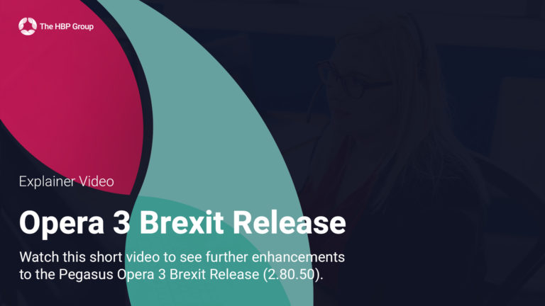 pegasus opera 3 brexit update video