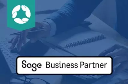 Sage Business Partner Logo with wordmark